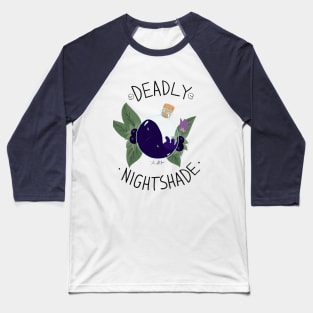 Deadly Nightshade Baseball T-Shirt